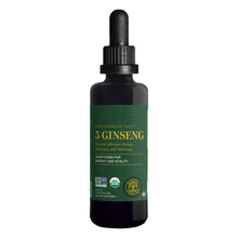 Load image into Gallery viewer, 5 Ginseng | Adaptogen for Energy - 2 fl oz Oral Supplements Global Healing