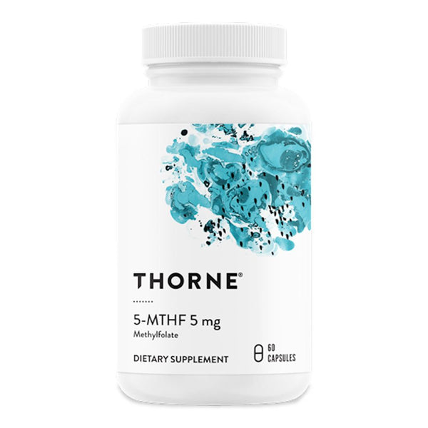 5-MTHF | Active Folic Acid | 5mg - 60 Capsules Oral Supplements Thorne