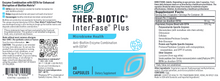 Load image into Gallery viewer, Ther-Biotic InterFase Plus | Anti-Biofilm Enzyme Formula with EDTA - 60 & 120 Capsules