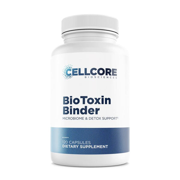 BioToxin Binder | Microbiome & Detox Support - 120 Capsules Oral Supplements CellCore