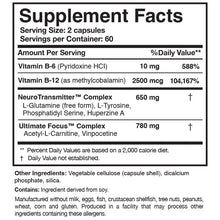 Load image into Gallery viewer, CogniCare® | Cognitive Performance Formula- 120 capsules Oral Supplement Researched Nutritionals