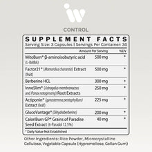 Load image into Gallery viewer, Control | Metabolic Optimization - 90 Capsules Oral Supplements InfiniWell