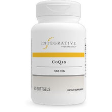 Load image into Gallery viewer, CoQ10 | Cardiovascular, Neurological & Immune System Health | 100mg - 60 Softgels Oral Supplements Integrative Therapeutics