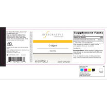 Load image into Gallery viewer, CoQ10 | Cardiovascular, Neurological & Immune System Health | 100mg - 60 Softgels Oral Supplements Integrative Therapeutics