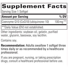 Load image into Gallery viewer, CoQ10 | Cardiovascular, Neurological & Immune System Health | 100mg - 60 Softgels Oral Supplements Integrative Therapeutics