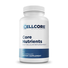 Load image into Gallery viewer, Core Nutrients | Daily Cellular Replenishment - 60 & 120 Capsules Oral Supplements CellCore 60 Capsules