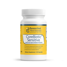 Load image into Gallery viewer, CoreBiotic® Sensitive | Spore-Based Probiotics for Sensitive Patients - 60 Capsules Oral Supplements Researched Nutritionals