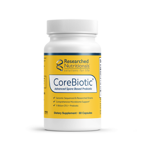 CoreBiotic® | Soil Based Probiotic - 60 capsules Oral Supplement Researched Nutritionals 