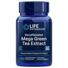 Load image into Gallery viewer, Decaffeinated Mega Green Tea Extract | EGCG Polyphenol Extract | 750mg - 100 Capsules Oral Supplements Life Extension