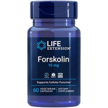 Load image into Gallery viewer, Forskolin - Coleus Forskohlii Extract Root | Supports Cellular Function | 10mg - 60 Capsules Oral Supplements Life Extension