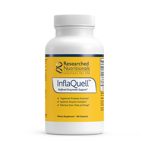 InflaQuell™ | Enzymatic Support - 180 Capsules Oral Supplements Researched Nutritionals 