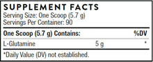 Load image into Gallery viewer, L-Glutamine Powder - 504 grams (17.8 oz) Oral Supplements Thorne