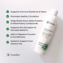 Load image into Gallery viewer, Liposomal TransZyme | Cardiovascular, Excess Fibrin & Biofilm Support - 8 fl oz Oral Supplements DesBio