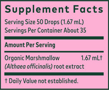 Load image into Gallery viewer, Marshmallow Root | Organic Tincture - 2 fl oz Oral Supplements Gaia Herbs