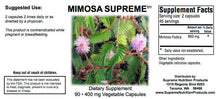 Load image into Gallery viewer, Mimosa Supreme™ | Mimosa Pudica - 90 Capsules Oral Supplements Supreme Nutrition Products