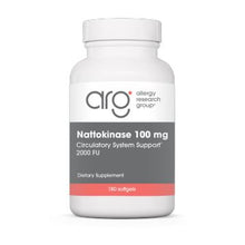 Load image into Gallery viewer, Nattokinase NSK-SD® | Circulatory System Support | 2000 FU | 100mg - 60 & 180 Softgels Oral Supplements Allergy Research Group 180 Softgels