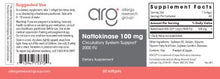 Load image into Gallery viewer, Nattokinase NSK-SD® | Circulatory System Support | 2000 FU | 100mg - 60 & 180 Softgels Oral Supplements Allergy Research Group