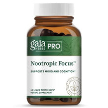 Load image into Gallery viewer, Nootropic Focus | Supports Mood & Cognition - 40 Liquid Phyto-Capsules Oral Supplements Gaia Herbs