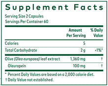Load image into Gallery viewer, Olive Leaf | 1360mg | Supports Healthy Immune Response - 120 Capsules Oral Supplements Gaia Herbs