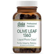 Load image into Gallery viewer, Olive Leaf | 1360mg | Supports Healthy Immune Response - 120 Capsules Oral Supplements Gaia Herbs