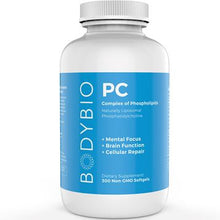 Load image into Gallery viewer, PC | Complex of Phospholipids - 60, 100 & 300 Softgels Oral Supplements BodyBio 300 Capsules