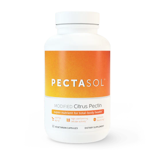 PectaSol Capsules | Modified Citrus Pectin (MCP) - 90 & 270 Vegetable Capsules Oral Supplements EcoNugenics 90 Capsules 