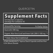 Load image into Gallery viewer, Quercetin | with Super-Strength Aloe Vera - 90 Capsules Oral Supplement Desert Harvest