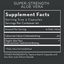 Load image into Gallery viewer, Super-Strength Aloe Vera | Organically Grown & Non-GMO - 90 & 180 Capsules Oral Supplement Desert Harvest