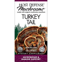 Load image into Gallery viewer, Turkey Tail | Microbiome & Immune Support - 60 & 120 Capsules Oral Supplements Host Defense Mushrooms 120 Capsules