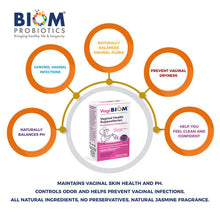 Load image into Gallery viewer, Vaginal Probiotic Suppository | Fragrance-free - 5 & 15 Count Suppository VagiBiom