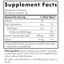 Load image into Gallery viewer, Vitamin C Gummies Kids | Immune Support - 250 mg - 60 & 120 Gummies Gummies Nordic Naturals