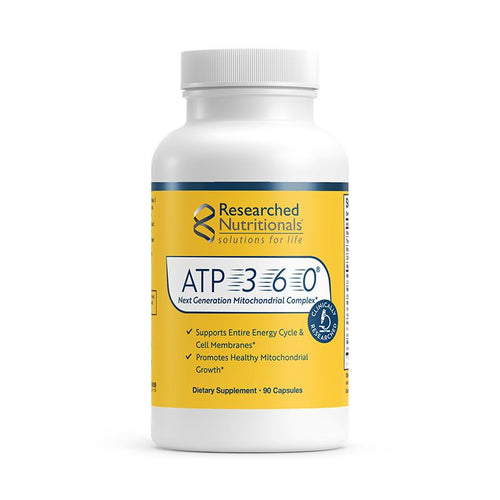 ATP 360® | Mitochondrial Health - 90 capsules Oral Supplement Researched Nutritionals 