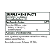 Load image into Gallery viewer, Berberine | Healthy Balance of Microbes - 60 Capsules Oral Supplements Thorne