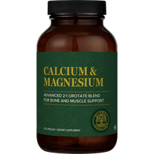 Load image into Gallery viewer, Calcium & Magnesium | Advanced 2:1 Orotate Blend - 120 Capsules Oral Supplements Global Healing