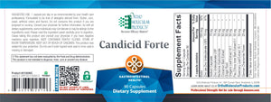 Candicid Forte | GI Balance - 90 & 180 Capsules Oral Supplements Ortho Molecular Products 