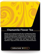 Load image into Gallery viewer, Chamomile Herbal Tea | Organic - 18 Bleach Free Tea Bags Teas Buddha Teas
