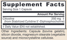 Load image into Gallery viewer, Citicoline CDP Choline | 250 mg - 60 caps Oral Supplements Jarrow Formulas