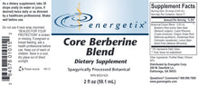 Load image into Gallery viewer, Core Berberine Blend | Botanical Blend - 2 oz Oral Supplements Energetix