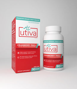 Cranberry PACs | Powerful all Natural - 30, 60 & 90 Capsules Oral Supplements Utiva 90 Capsules 