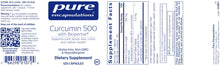 Load image into Gallery viewer, Curcumin 500 with Bioperine® | 500 mg - 120 Capsules Oral Supplements Pure Encapsulations