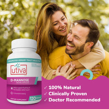 Load image into Gallery viewer, D-Mannose | 500 mg - 120 Capsules Oral Supplements Utiva 