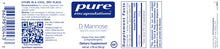 Load image into Gallery viewer, D-Mannose Powder | 100% Pure - 50 & 100 grams Oral Supplements Pure Encapsulations