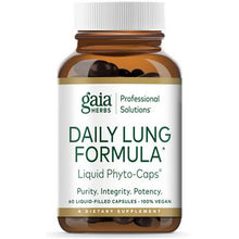 Load image into Gallery viewer, Daily Lung Formula | Liquid Phyto-Caps - 60 Capsules Oral Supplement Gaia Herbs