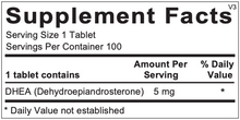 Load image into Gallery viewer, DHEA 5mg by Ortho Molecular Products - 5mg, 100 tablets Oral Supplement Ortho Molecular Products