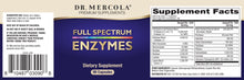 Load image into Gallery viewer, Full Spectrum Enzymes | Digestive Support - 90 Capsules Oral Supplements Dr. Mercola 