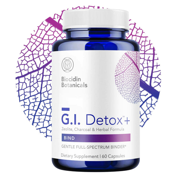 G.I. Detox™+ | Gentle Full-Spectrum Binder | Bind - 60 Capsules Vitamins & Supplements Biocidin Botanicals