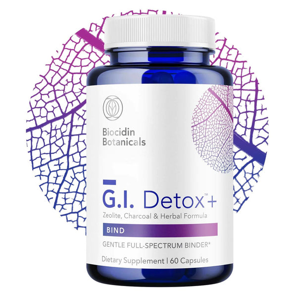 G.I. Detox™+ | Gentle Full-Spectrum Binder | Bind - 60 Capsules Vitamins & Supplements Biocidin Botanicals