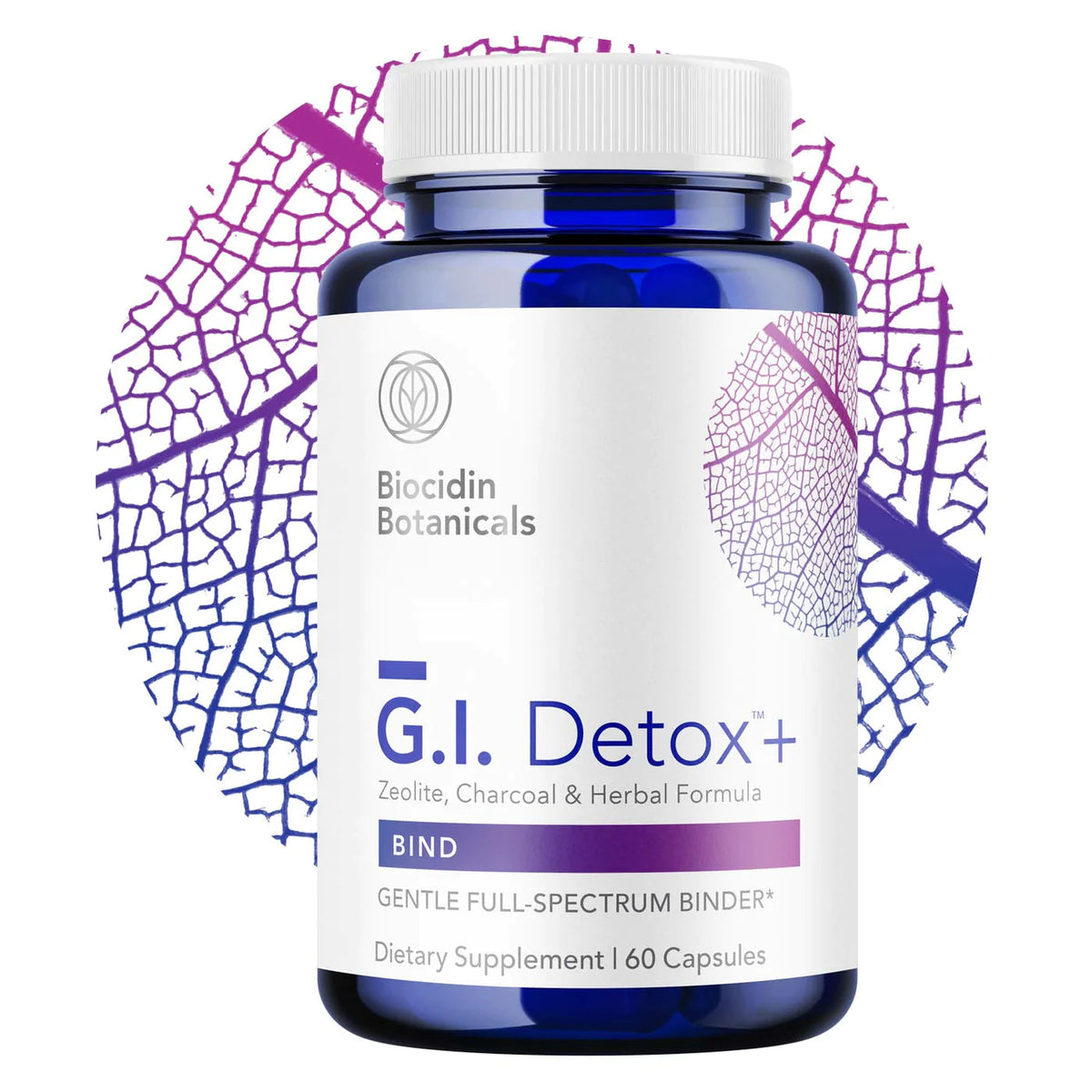 G.I. Detox™+ Gentle FullSpectrum Binder Bind 60 Capsules