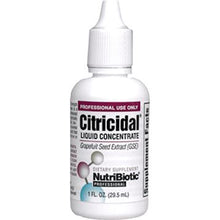 Load image into Gallery viewer, Grapefruit Seed Extract (GSE) (Citricidal) | Highest Concentration - 1 fl oz. Oral Supplements NutriBiotic