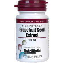 Load image into Gallery viewer, Grapefruit Seed Extract | High Potency | 125 mg - 100 Tablets Oral Supplements NutriBiotic